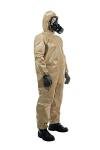 MIRA SAFETY Disposable Hooded Coverall, LG/XL