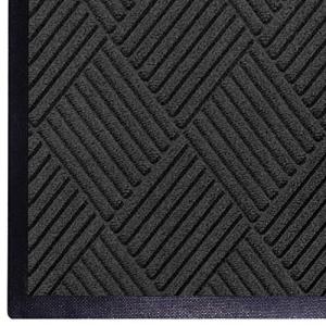WaterHog Diamond Commercial Entrance Mat – Charcoal 2' x 3