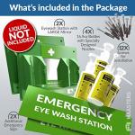 Portable BPA-Free OSHA Eye Wash Station Kit