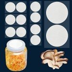 PTFE Filter Paper Stickers for Mushroom Cultivation (12pcs)