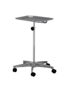 Adjustable Mobile Instrument Stand with Tray