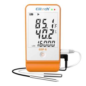 Elitech Digital Temperature Humidity Data Logger GSP-6