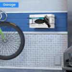 Wall-Mounted Glove Dispenser Holder - Black