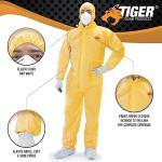 Tiger Tough Chemical Protection Coveralls for Men