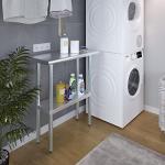 Stainless Steel 14" x 30" Work Table