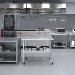 30" x 48" Stainless Steel Rolling Work Table