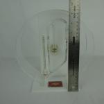 Vintage Virtis McLeod Vacuum Pressure Gauge Glass