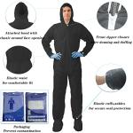 Disposable Isolation Coveralls with Hood and Zipper