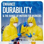 Medtecs Disposable Hazmat Suits - 6 Sizes Available