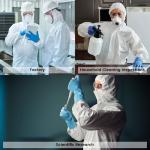 Disposable Hazmat Suit | Full Body Coverage, 7 Sizes