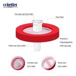 COBETTER 100 Pack PTFE Syringe Filters 0.22μm