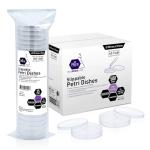 Sterile 90mm Slippable Petri Dishes with Lids