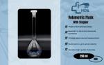 250 ml Borosilicate Glass Volumetric Flask (12-Pack)