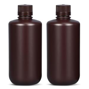 Leak-Proof 1000ml HDPE Round Lab Container