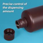 Leak-Proof 1000ml HDPE Round Lab Container