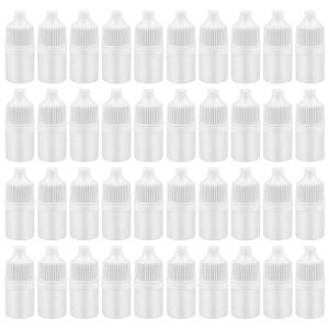 100pcs 2ML Plastic Dropper Bottles with Caps