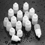 100pcs 2ML Plastic Dropper Bottles with Caps
