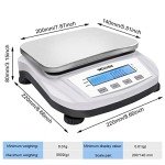High Precision Digital Lab Scale 5000g/0.01g