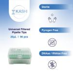 20µL Sterile Universal Pipette Tips - 96 Pack