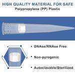 ONiLAB 1000µl Universal Pipettor Tips - 96 Pack