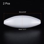 Magnetic Stirrer Bar Olive Shape 60mm, 2pcs