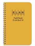 Elan Wire-O Field Surveying Book - Yellow Cover