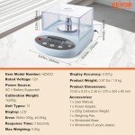High-Precision 500g Analytical Lab Balance Scale