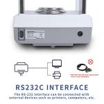 LACHOI High Precision Analytical Balance Scale 120g