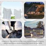 30PCS Stainless Steel M8 Wire Rope Thimbles