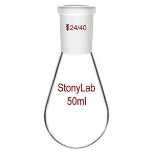 StonyLab 50mL Heavy Wall Recovery Flask