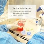 100 Pack Sterile 0.2μm Syringe Filters - 13mm