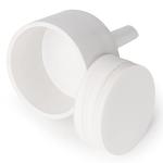 FunChem 74mm Cellulose Filter Paper Circles, 100 Pack