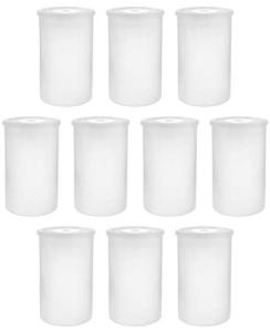 10 Empty Film Canisters - 2 x 1.25