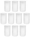 10 Empty Film Canisters - 2 x 1.25