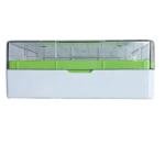 Green Polycarbonate CryoBox, 81 Place, 130mm Cube