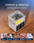 Ultrasonic Cleaner with Heater and Timer, 2L