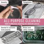 Maplefield Ultrasonic Jewelry Cleaner Solution - 16 oz