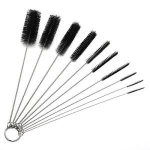 Nylon Long Straw Brush Set - 10 Sizes