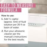 Maplefield Ultrasonic Jewelry Cleaner Solution - 16 oz