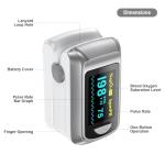 Fingertip Pulse Oximeter with OLED Display