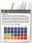 Universal Plastic pH Test Strips (100 Count)