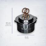 GSC International Dual Wick Alcohol Burner, 100 mL