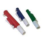 Argos Technologies 25 mL Manual Pipette Pump - Red