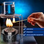 GSC International Dual Wick Alcohol Burner, 100 mL