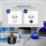 GSC International Dual Wick Alcohol Burner, 100 mL