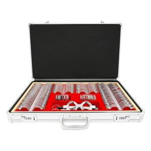 266-Piece Optometry Lens Set with Trial Frame
