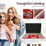 266-Piece Optometry Lens Set with Trial Frame