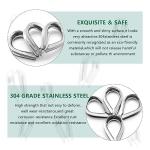 M5 Stainless Steel Thimbles for Wire Rope - 20pcs