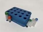 LUERFLEX Aluminum Cooling Block for Cryogenic Vials