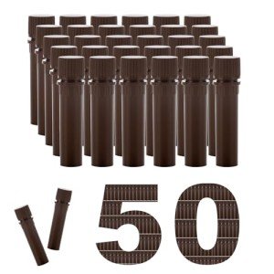 CryoKing 0.5ml Light-Safe Cryogenic Vials, 50 Pack